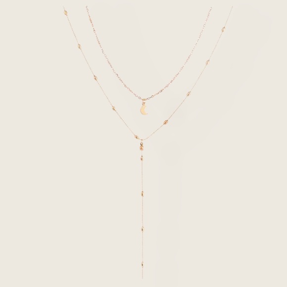 "Miami Nights" Hippie Moon Festival/Party Beaded Layered Casual Weekend Necklace - Picture 3 of 4